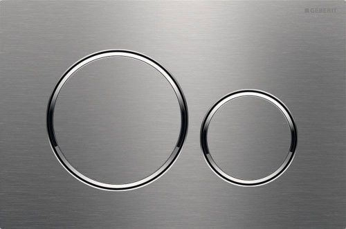 Клавиша смыва механическая Geberit Sigma20 115.882.SN.1 цвет сталь