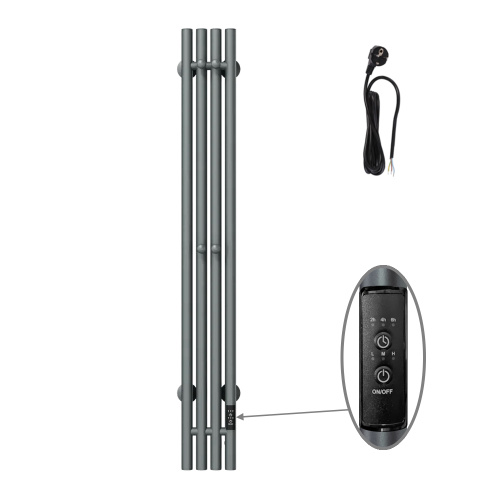 Полотенцесушитель Тругор Вектор Пэк сп ПэкспВектор120*15графВГП 18х120 электрический графит