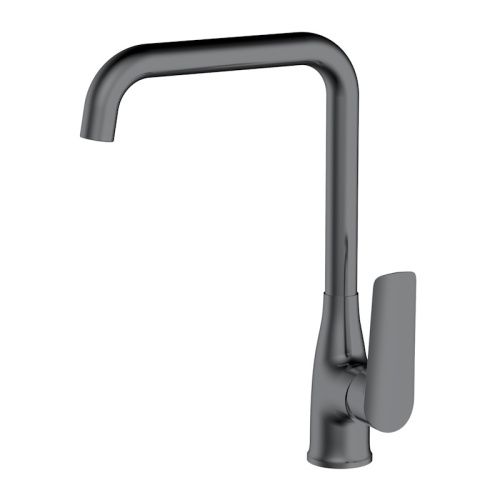 Смеситель для кухни Esko LG06GM на мойку вороненая сталь