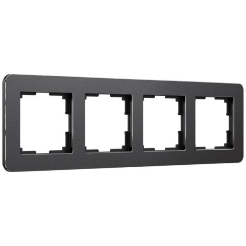 Рамка на 4 поста Werkel Platinum (Платинум) 4690389184512