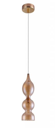 Светильник подвесной Crystal Lux Iris (Ирис) Iris SP1 B Amber