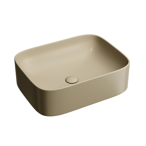 Раковина Ceramica Nova ELEMENT 51 см CN6052MC накладная цвет капучино матовый