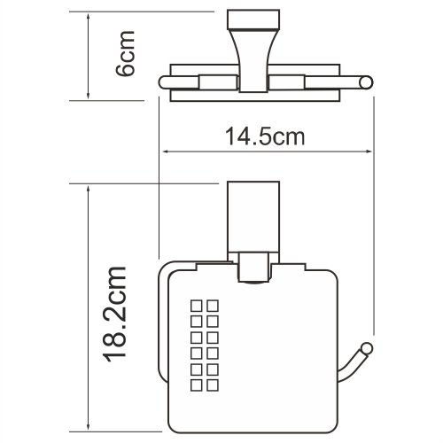 Бумагодержатель WasserKRAFT 3225 - фото 4