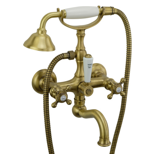 Смеситель для ванной Migliore ARCADIA 18378 настенный бронза