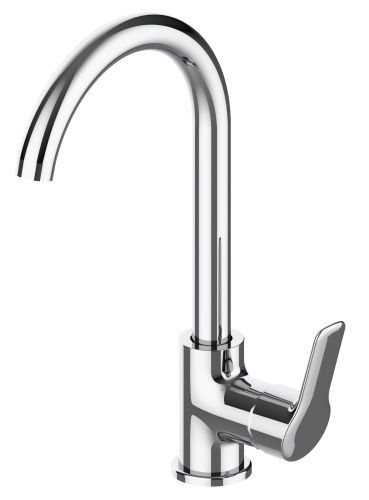 Смеситель для кухни Voda Wave WA519 на мойку хром