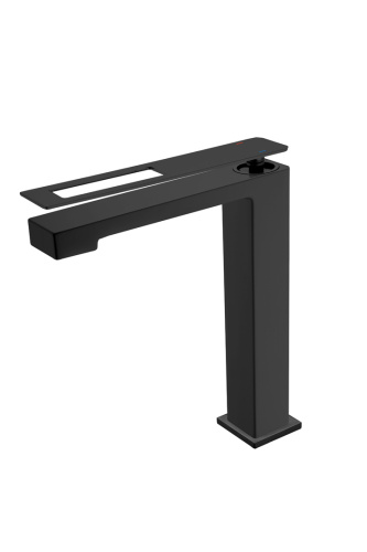 Смеситель Boheme Q 142-BB на раковину черный