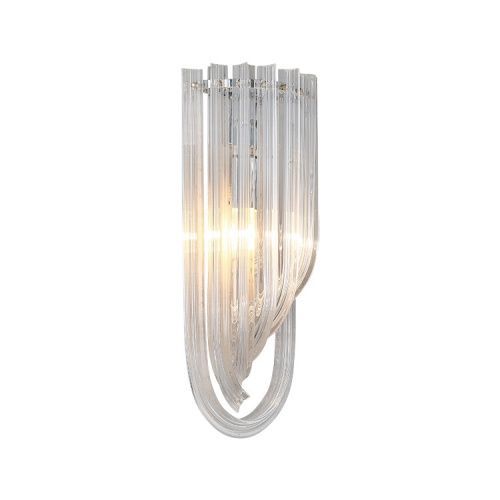 Светильник настенный Delight Collection Murano Glass (Мурано Гласс) KR0116W-1 chrome