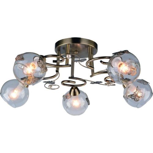 Люстра потолочная Arte Lamp Alessandra (Алессандра) A5004PL-5AB