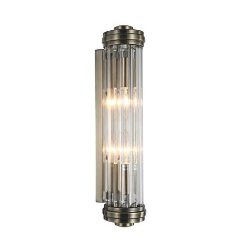 Светильник настенный Delight Collection Gascogne (Гасцогне) KG0602W-2 antique brass