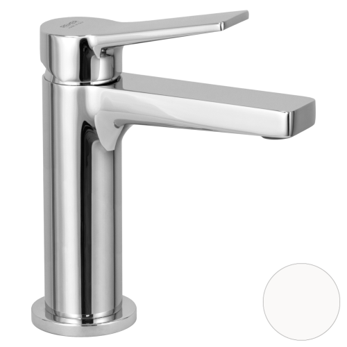 Смеситель Remer Slash & Dot SL12BO на раковину белый