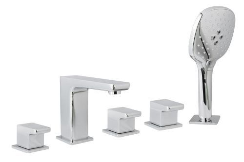 Смеситель для ванны AltroBagno Lamberto AltroBagnoLamberto020101Cr встраиваемый в стену хром