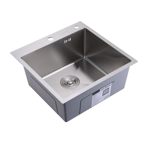 Кухонная мойка Splenka S701.5050.05 50х50 цвет сатин поверхность матовая