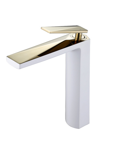 Смеситель Boheme Venturo 382-W на раковину белый глянцевый