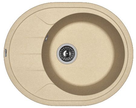 Кухонная мойка Florentina Родос 620 20.245.B0620.104 50х62 цвет бежевый