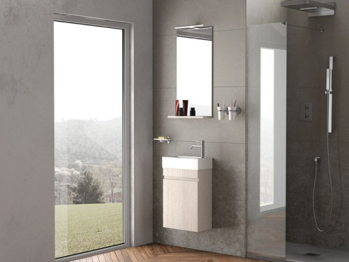 Тумба под раковину IBX Bonsai BONCOLGYAS/BLANCOG 40х22х55 подвесная