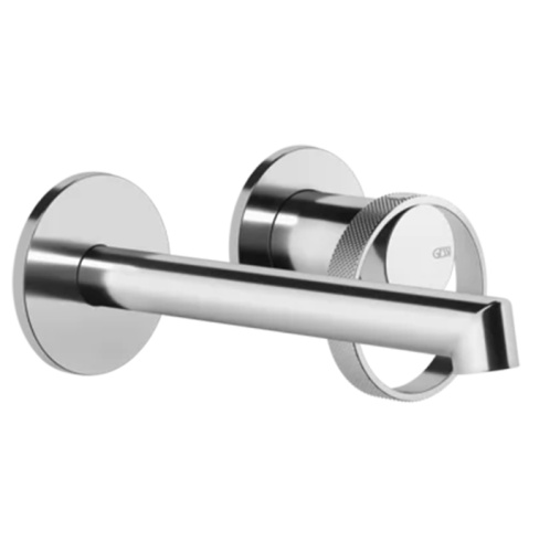 Смеситель для раковины Gessi Anello 63381#031 встраиваемый в стену хром (внешняя часть)