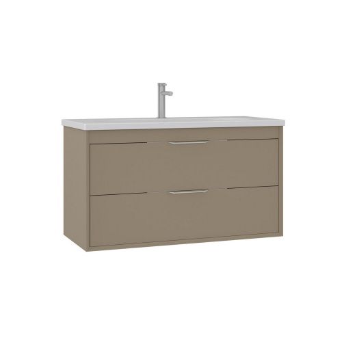 Тумба с раковиной Orka Clay 5004387 100х50х52 цвет коричневый