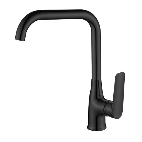 Смеситель для кухни Esko Lagos Black LG06B на мойку черный