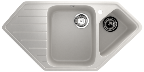 Кухонная мойка Ulgran Classic U-409-341 97х50 цвет белый