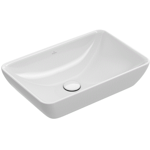 Раковина Villeroy Boch Venticello 55 см 411355R1 накладная цвет белый