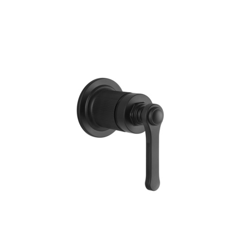 Смеситель для душа Gessi Venti20 65131#299 встраиваемый в стену черный (внешняя часть)