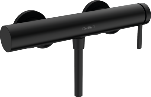Смеситель Hansgrohe 76620670 настенный черный матовый без термостата