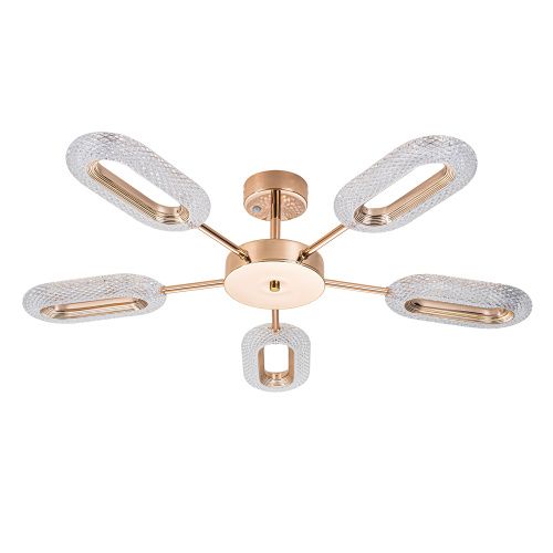 Люстра потолочная Arte Lamp Ovale (Овале) A2489PL-5GO