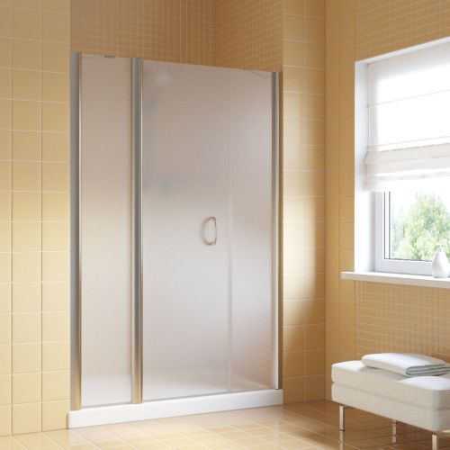 Душевая дверь Vegas-Glass EP-2F LUX EP-2F LUX 170 08 10 L 170х200 стекло матовое профиль хром