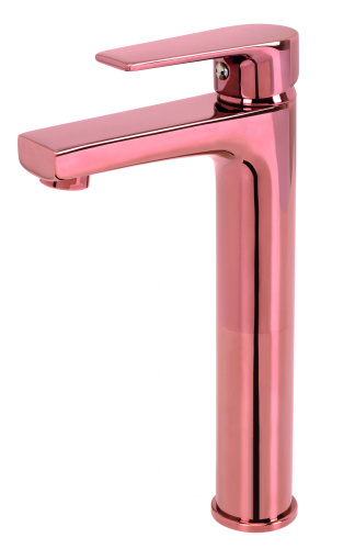 Смеситель Creavit SR6500C на раковину розовый