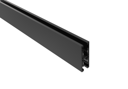 Шинопровод магнитный двусторонний Crystal Lux UX5 CLT 0.126 01 L2000 BL