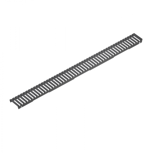 Решетка для душевого лотка Wonzon & Woghand WW-651800L-BGM 80х5 темный графит