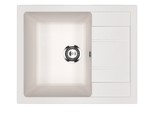 Кухонная мойка Ulgran Classic U-607-331 61х50 цвет белый