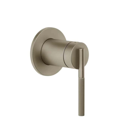 Смеситель для душа Gessi Ingranaggio 63609#149 встраиваемый в стену никель (внешняя часть)