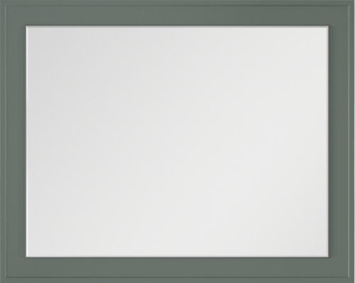 Зеркало в ванную La Fenice Cubo Grigio FNC-02-CUB-G-80-60 80х60 цвет серо-зеленый матовый