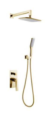 Душевая система Boheme Venturo 384 встраиваемая цвет золото