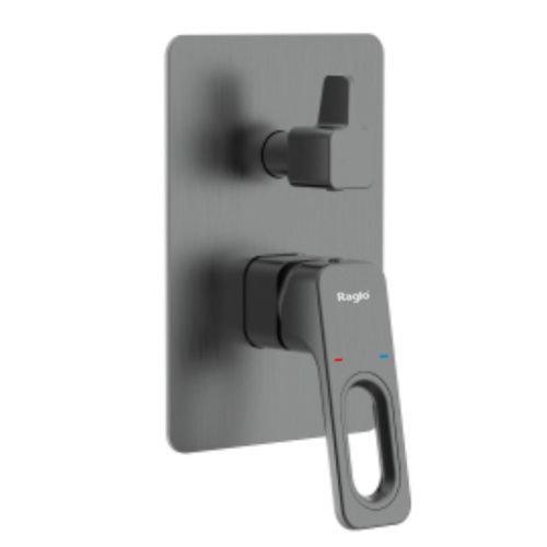 Смеситель для ванны и душа Raglo R51 R51.273.09 встраиваемый в стену графит