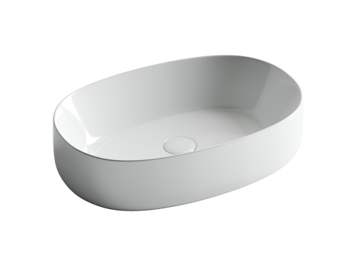 Раковина Ceramica Nova ELEMENT 54 см CN5023 накладная цвет белый