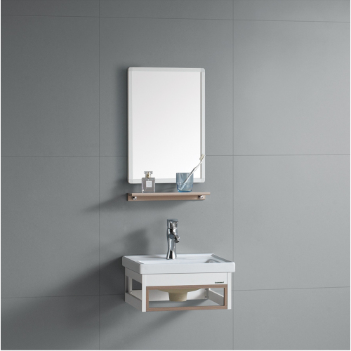 Тумба + раковина + зеркало River LAURA 405 BG (10000003949) 40,5х36х20 подвесная