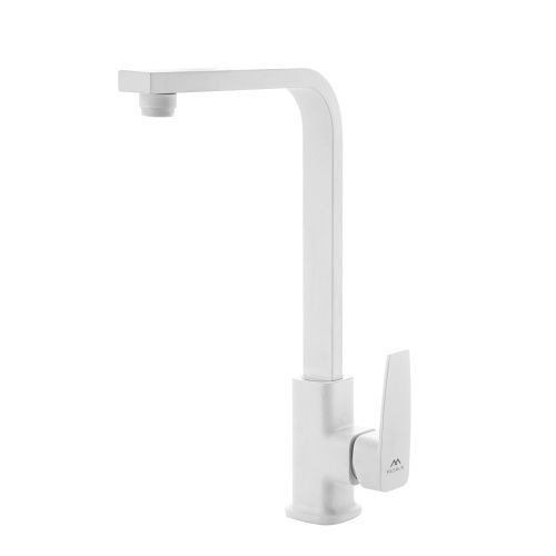 Смеситель для кухни Fashun A54010-8 на мойку белый