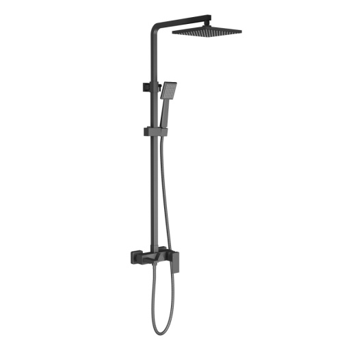 Душевая стойка Timo Tetra-thermo SX-0169/00 настенная цвет черный матовый