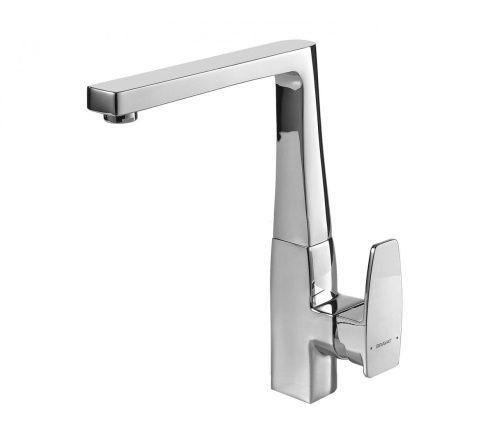 Смеситель для кухни Bravat Riffle F772106C на столешницу хром