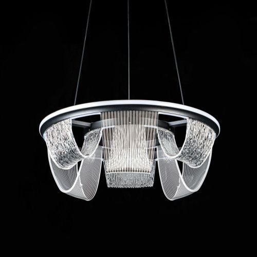 Светильник подвесной LED4U L7706-460 BK
