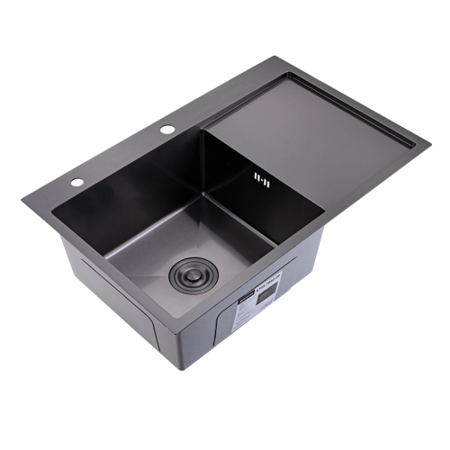 Кухонная мойка Splenka S705.7850.09 78х50 цвет графит поверхность матовая
