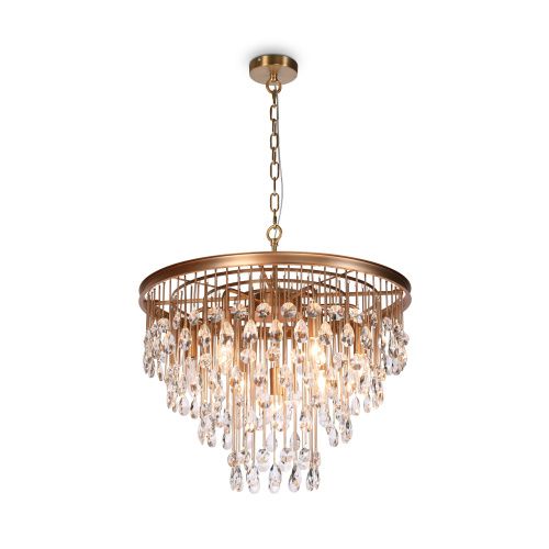 Светильник подвесной Maytoni Linn Neoclassic MOD091PL-07G