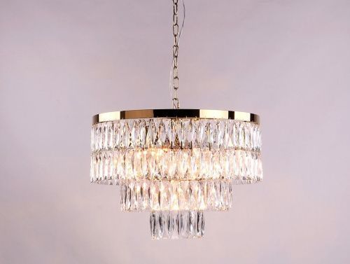 Люстра подвесная Newport 10120 10125+5/C gold