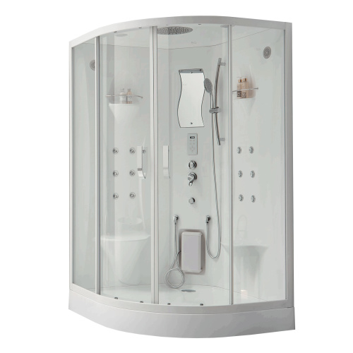 Душевая кабина SSWW WU108A 120х120 четверть круга с крышей
