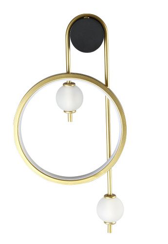 Бра Crystal Lux RODRIGO (РОДРИГО) RODRIGO AP20W LED BLACK/GOLD
