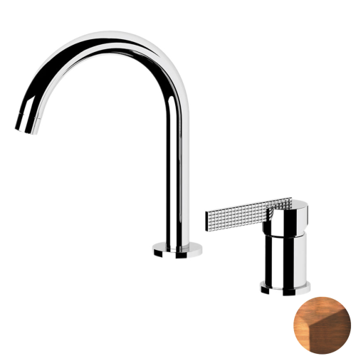 Смеситель Daniel Club ANC65564 на раковину медь