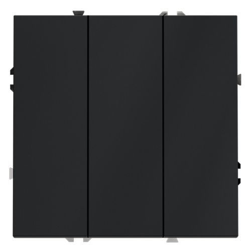 Выключатель трехклавишный VOLTUM S70 VLS030107
