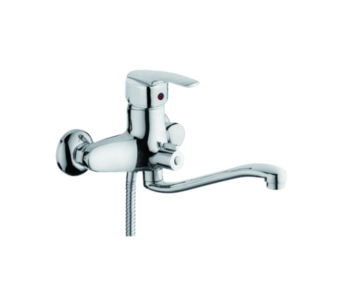 Смеситель для ванны D-Lin D146491-2 настенный хром